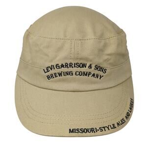 Levi Garrison & Sons Brewing Company Cadet Army Cap Brown OS Elegan Customwear